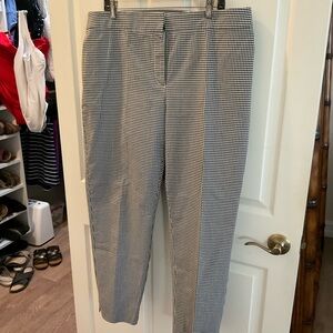 Talbots Black and White Houndstooth women's Dress Pants